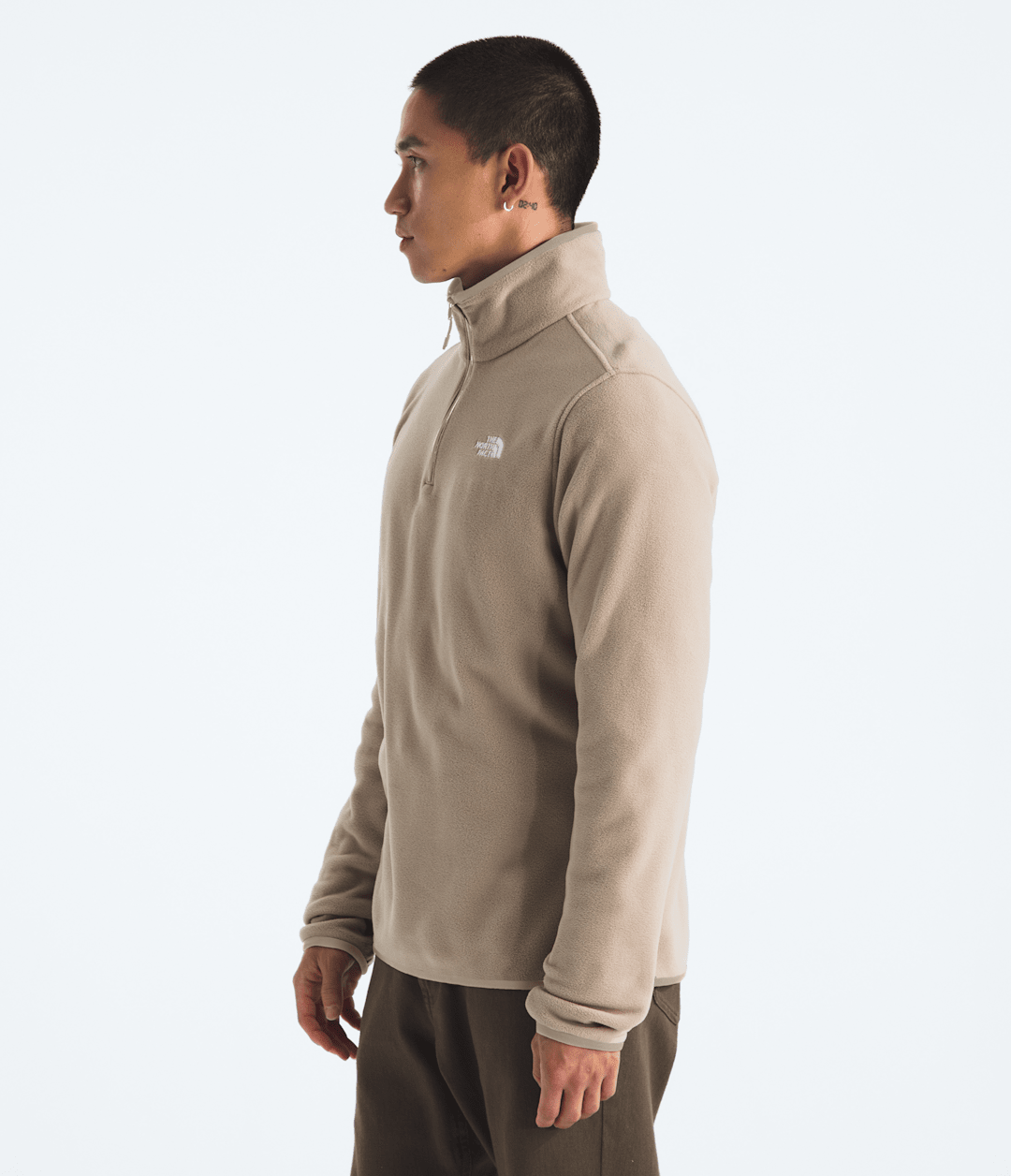 Men’s Glacier Fleece ¼-Zip Jacket Mushroom Grey