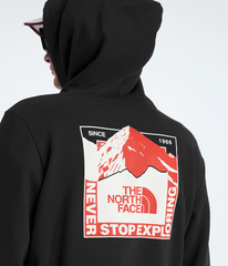 Men’s Mountain Scape Regular Hoodie TNF Black