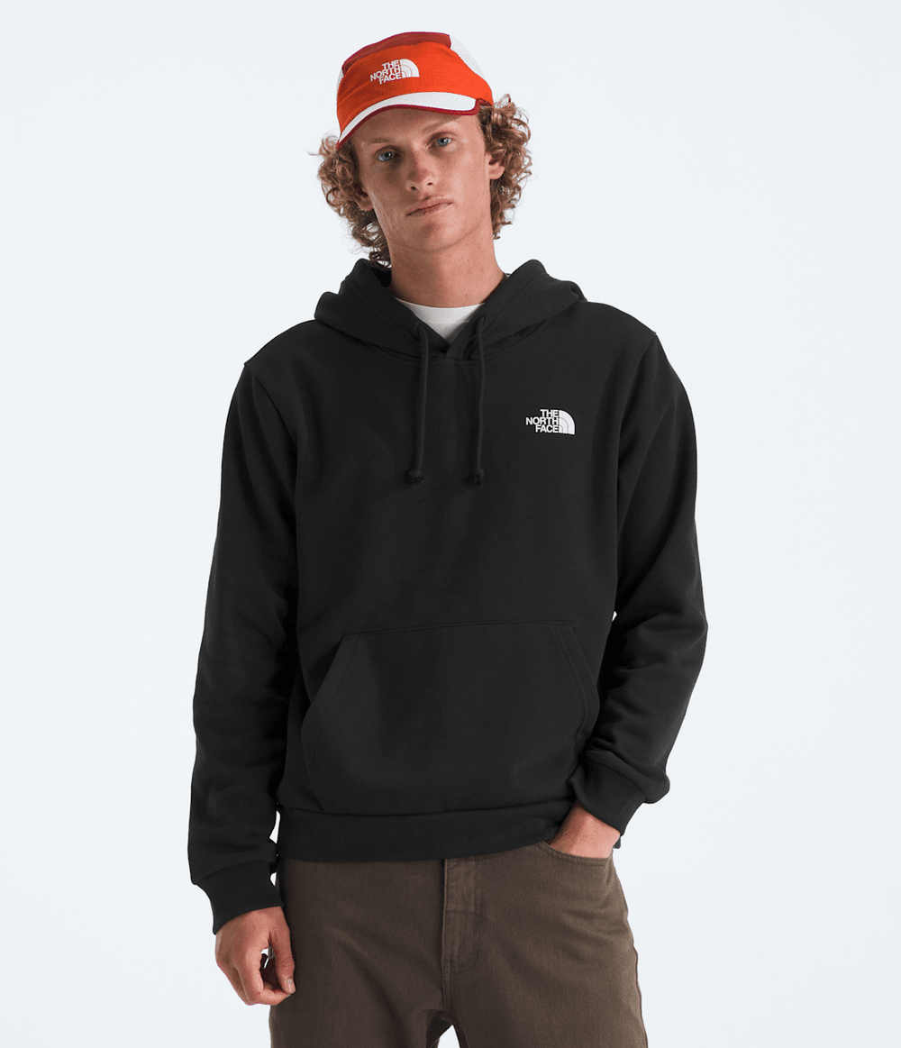 Men’s Mountain Scape Regular Hoodie TNF Black