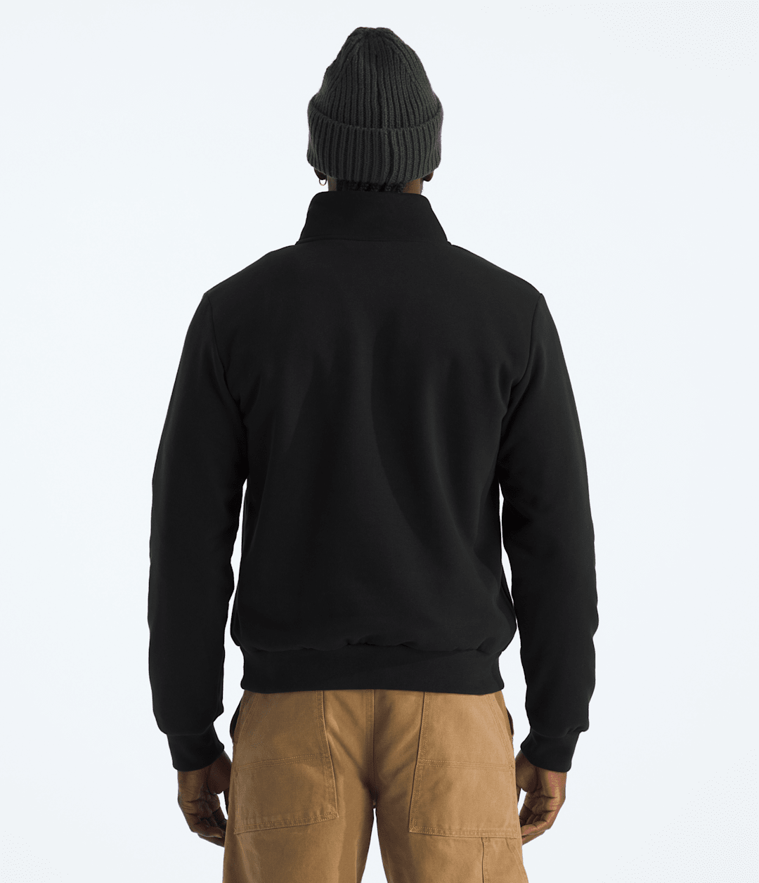Men’s Evolution Simple Dome Regular ¼-Zip TNF Black