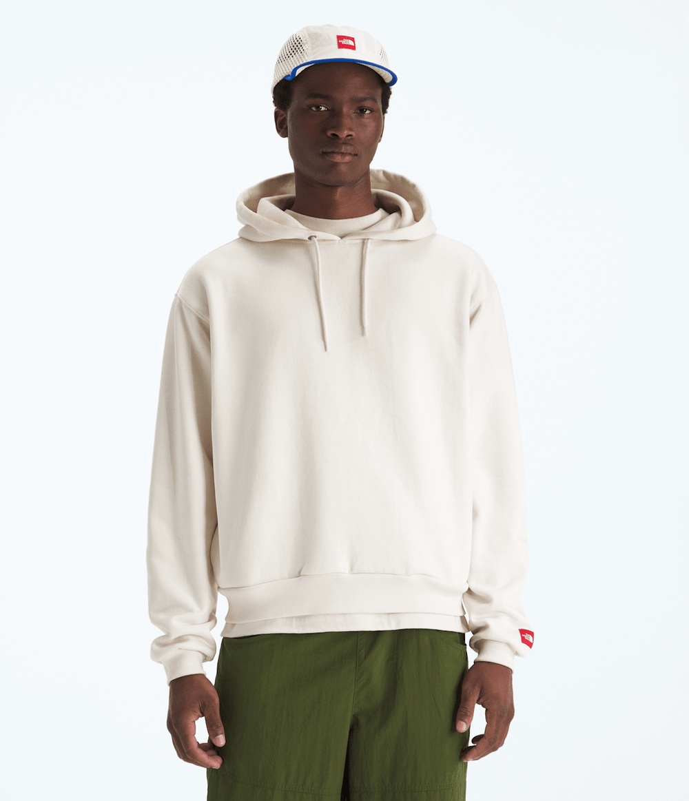 Men’s TNF™ Red Box Hoodie White Dune