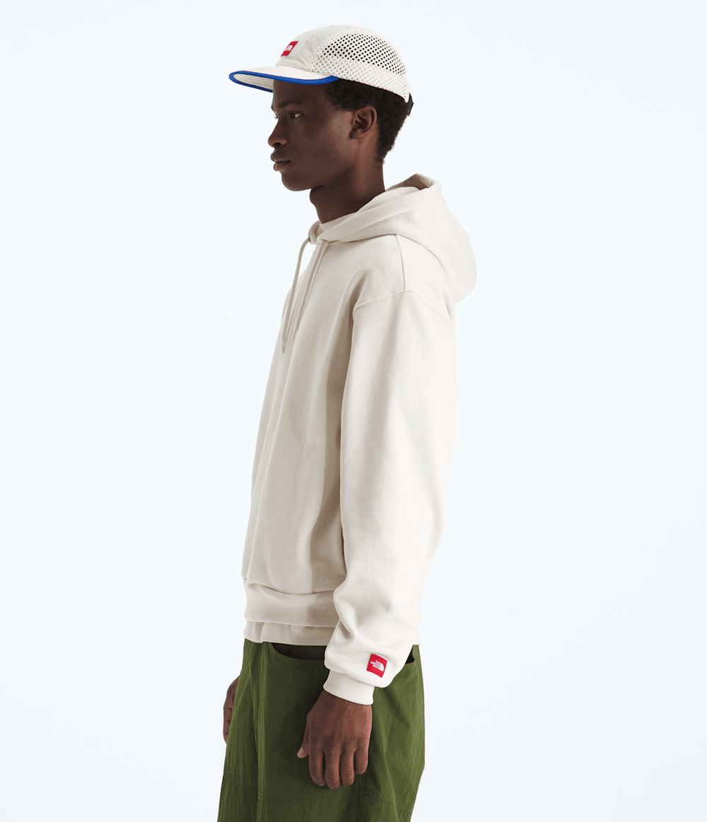 Men’s TNF™ Red Box Hoodie White Dune