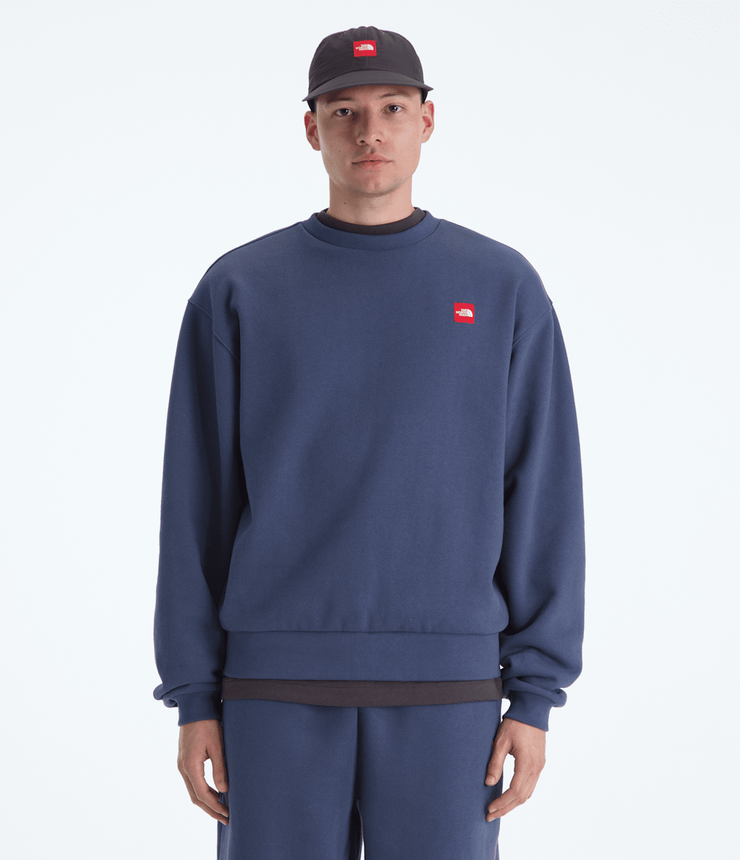 Men’s TNF™ Red Box Crew Lunar Blue