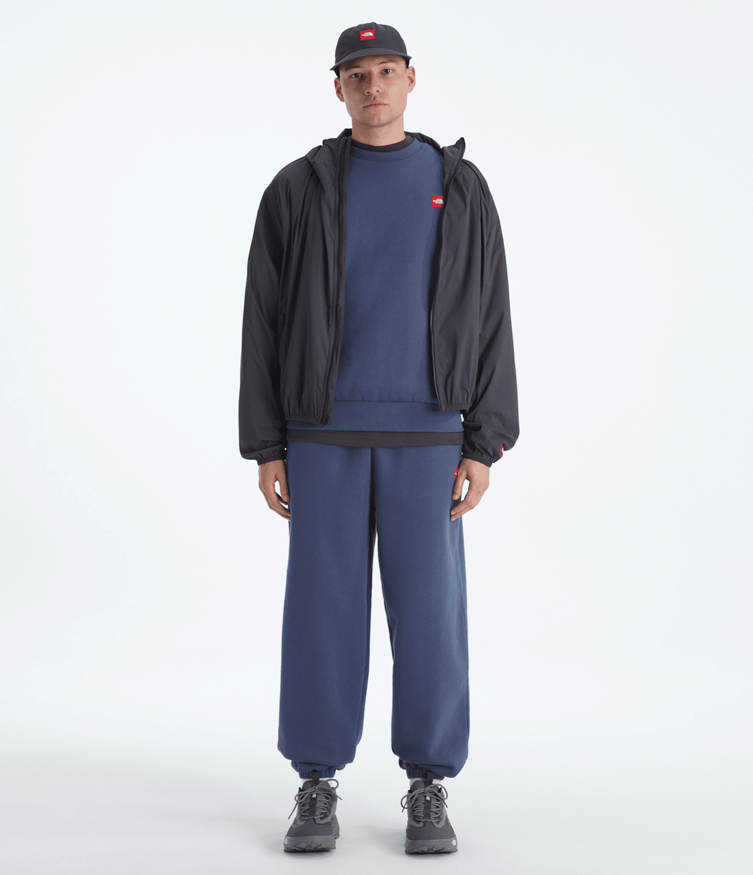 Men’s TNF™ Red Box Crew Lunar Blue