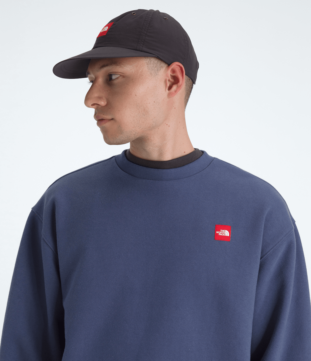 Men’s TNF™ Red Box Crew Lunar Blue