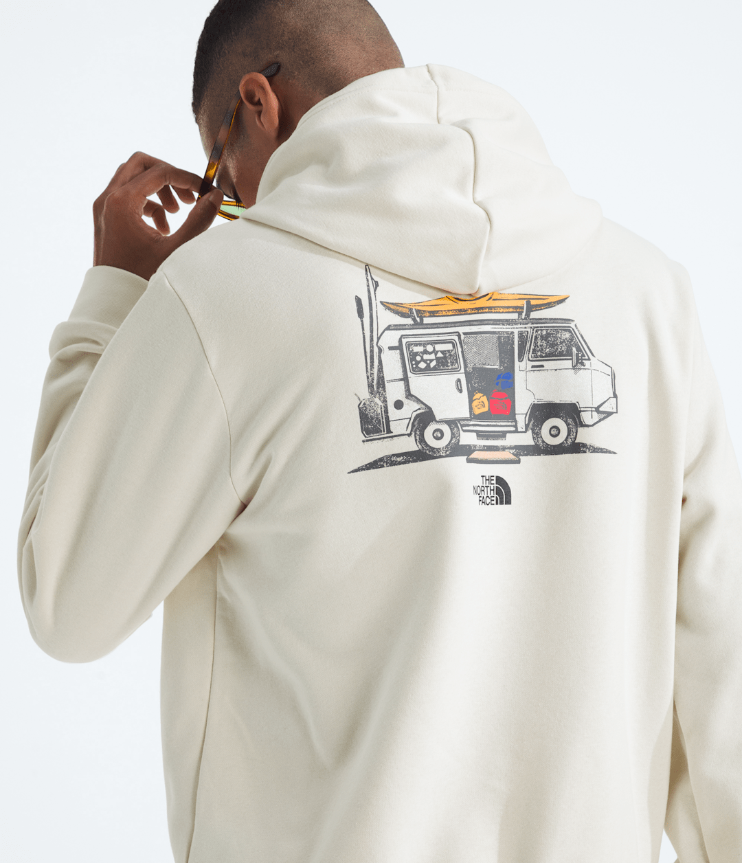 Men’s Evolution Van Life Hoodie—Graphic White Dune