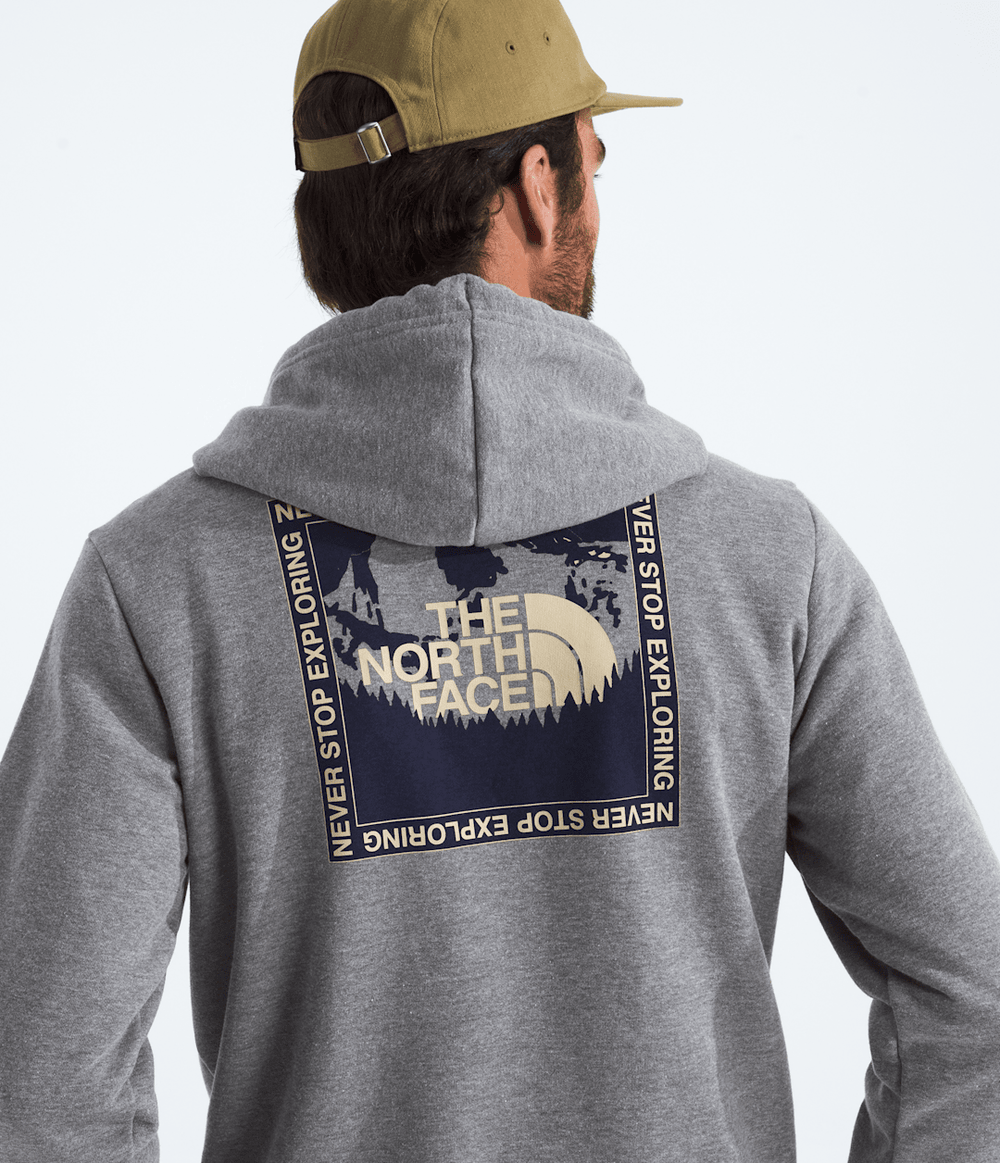 Men’s Stay Exploring Regular Hoodie TNF Mid Grey Heather