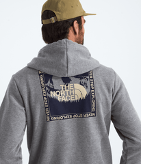 Men’s Stay Exploring Regular Hoodie TNF Mid Grey Heather