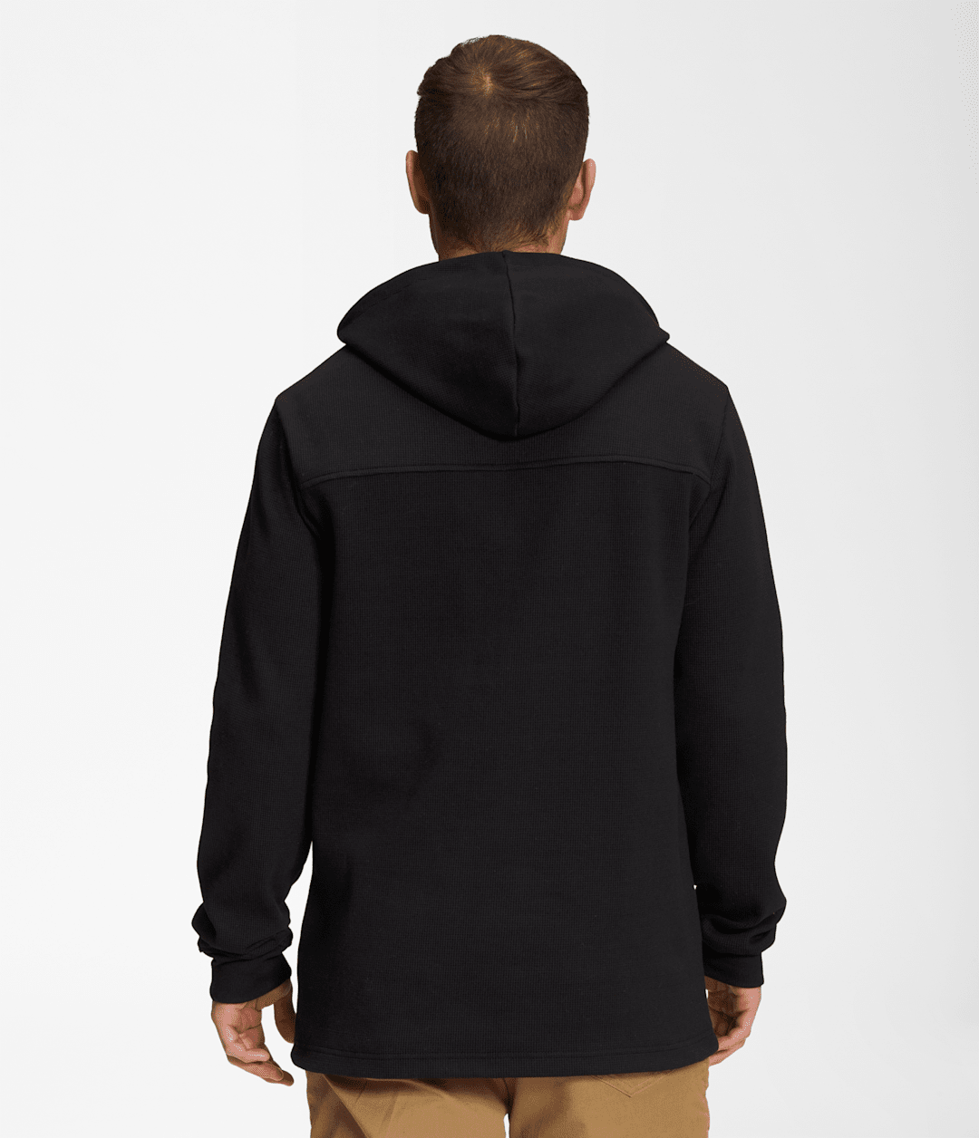 Men’s Waffle Hoodie TNF Black
