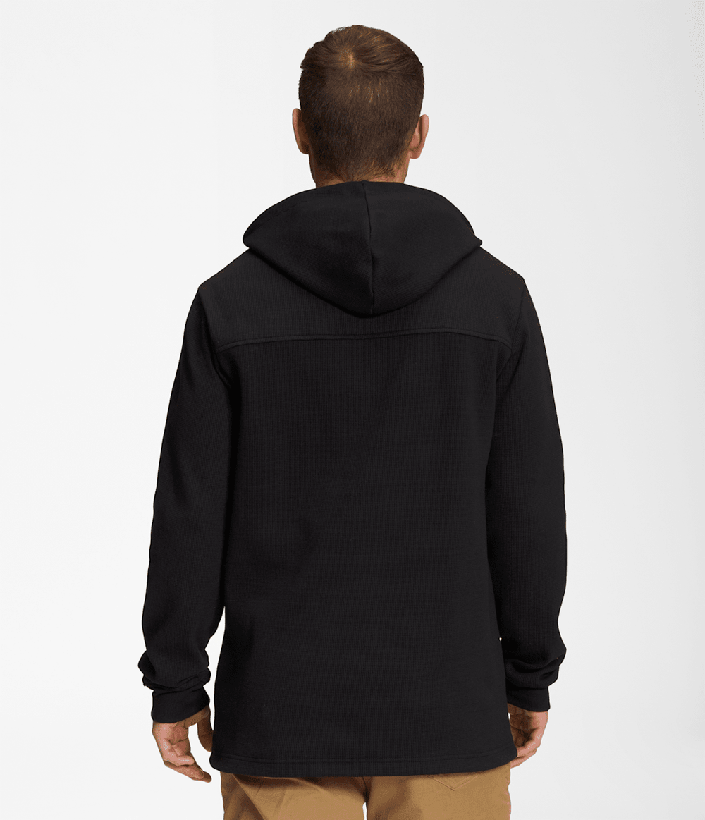 Men’s Waffle Hoodie TNF Black