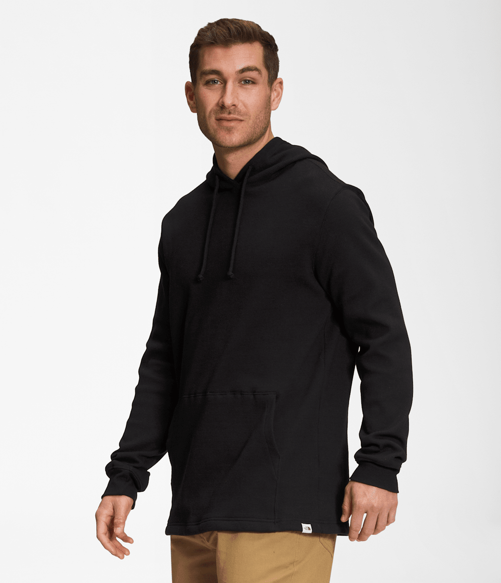 Men’s Waffle Hoodie TNF Black