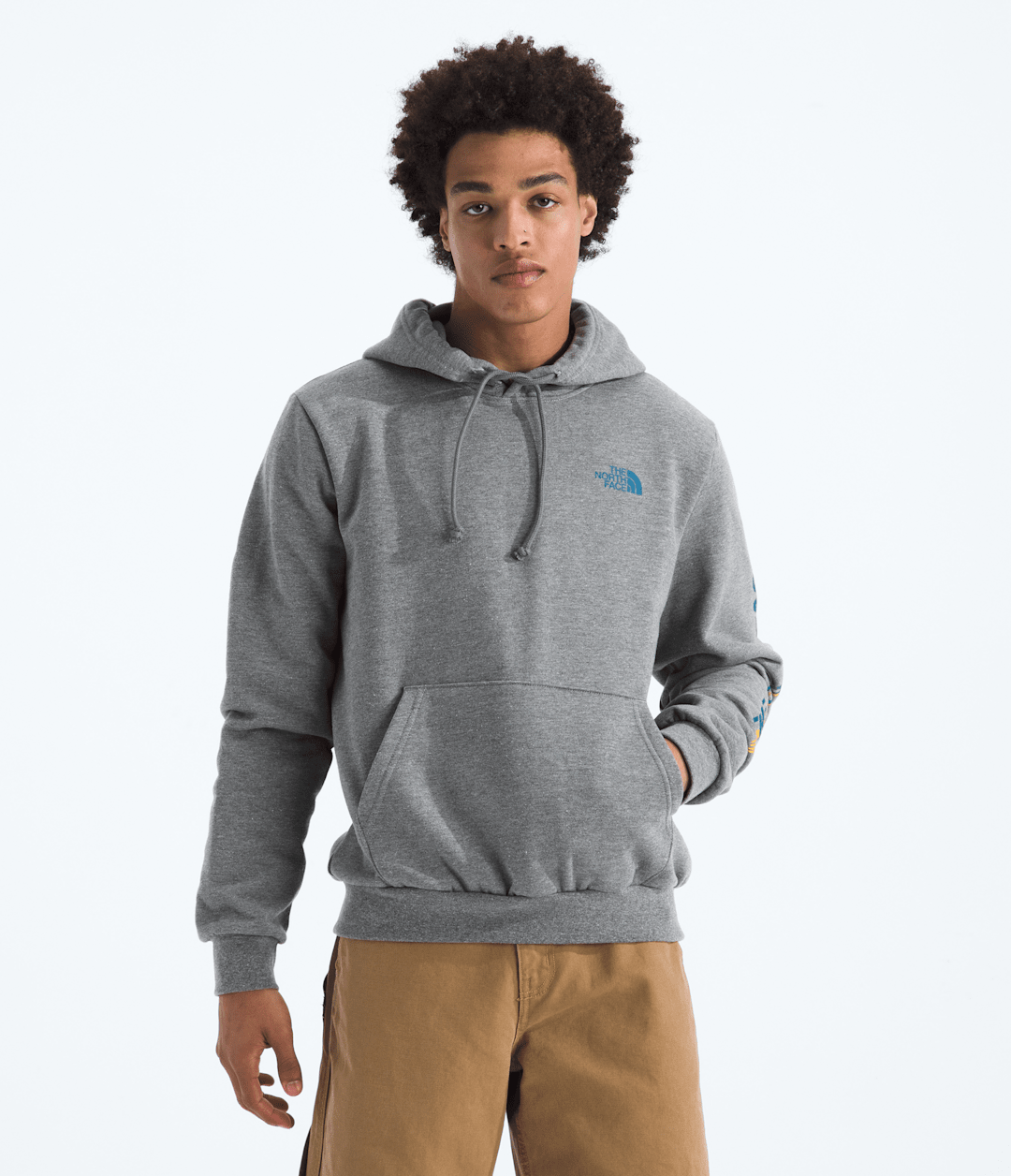 Men’s Evolution Tent Hoodie—Graphic TNF Mid Grey Heather
