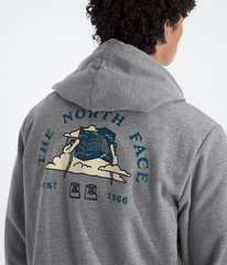 Men’s Evolution Travel-Cloud Hoodie—Graphic TNF Mid Grey Heather