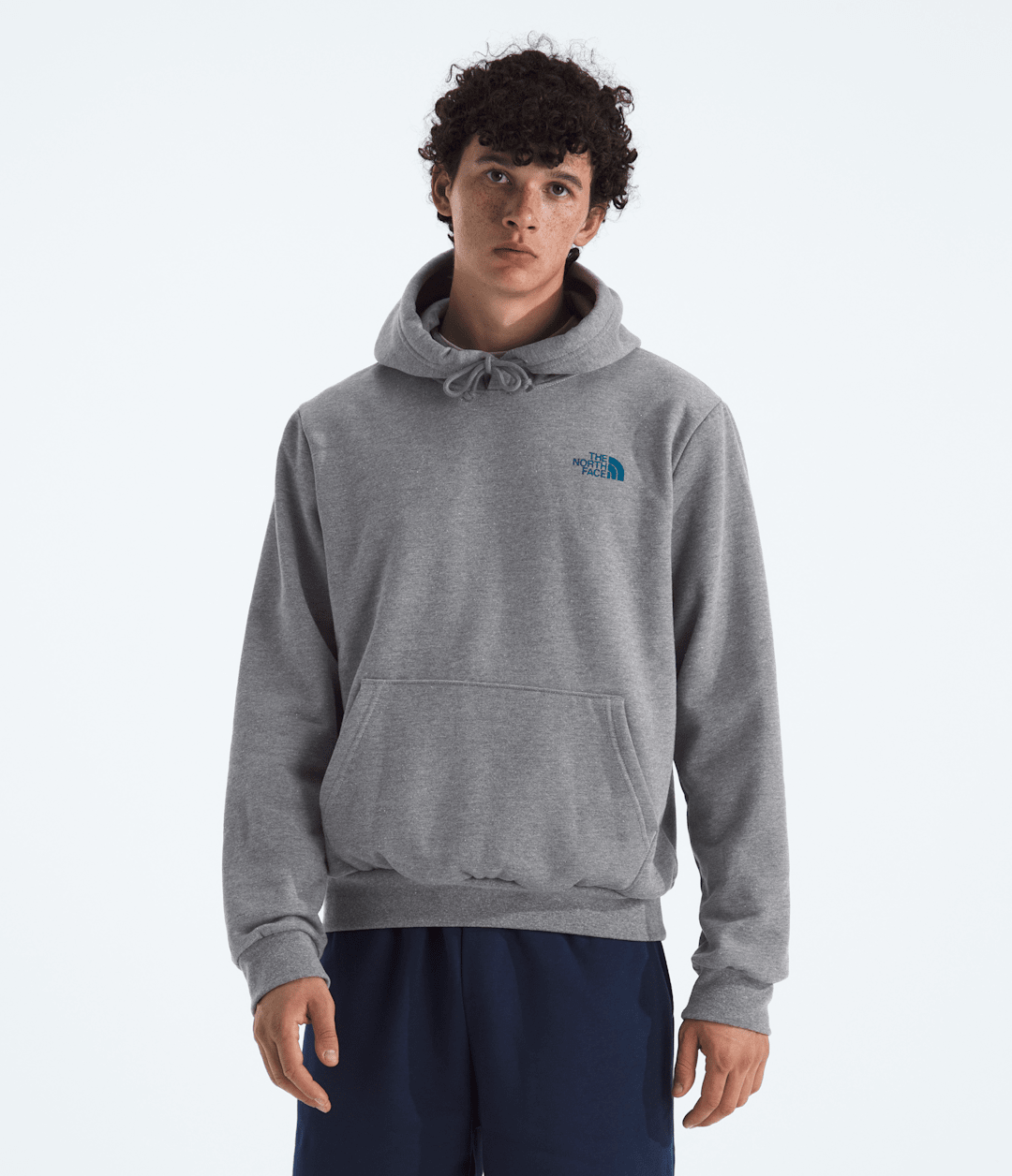 Men’s Evolution Travel-Cloud Hoodie—Graphic TNF Mid Grey Heather