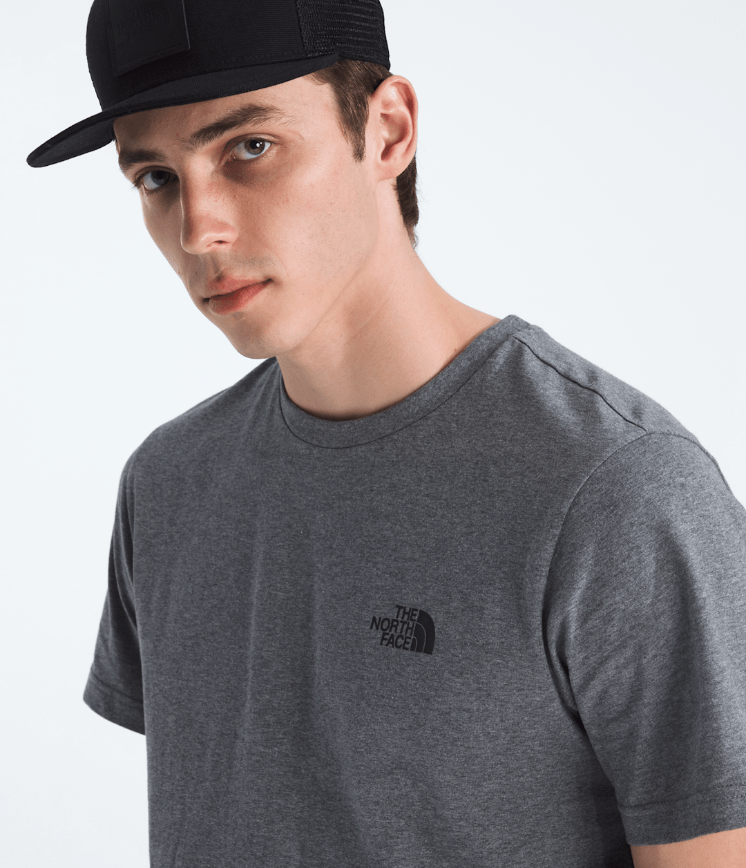 Men’s Short-Sleeve Simple Dome Tee TNF Medium Grey Heather