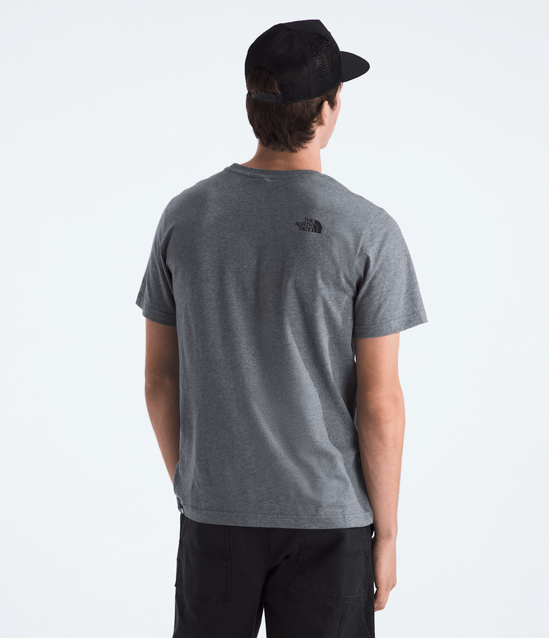 Men’s Short-Sleeve Simple Dome Tee TNF Medium Grey Heather