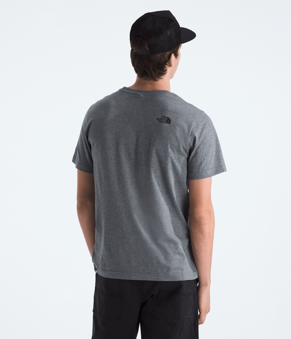 Men’s Short-Sleeve Simple Dome Tee TNF Medium Grey Heather