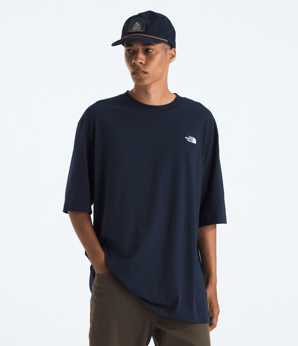 Men’s TNF™ Essential Simple Dome Oversized Short-Sleeve Tee Summit Navy