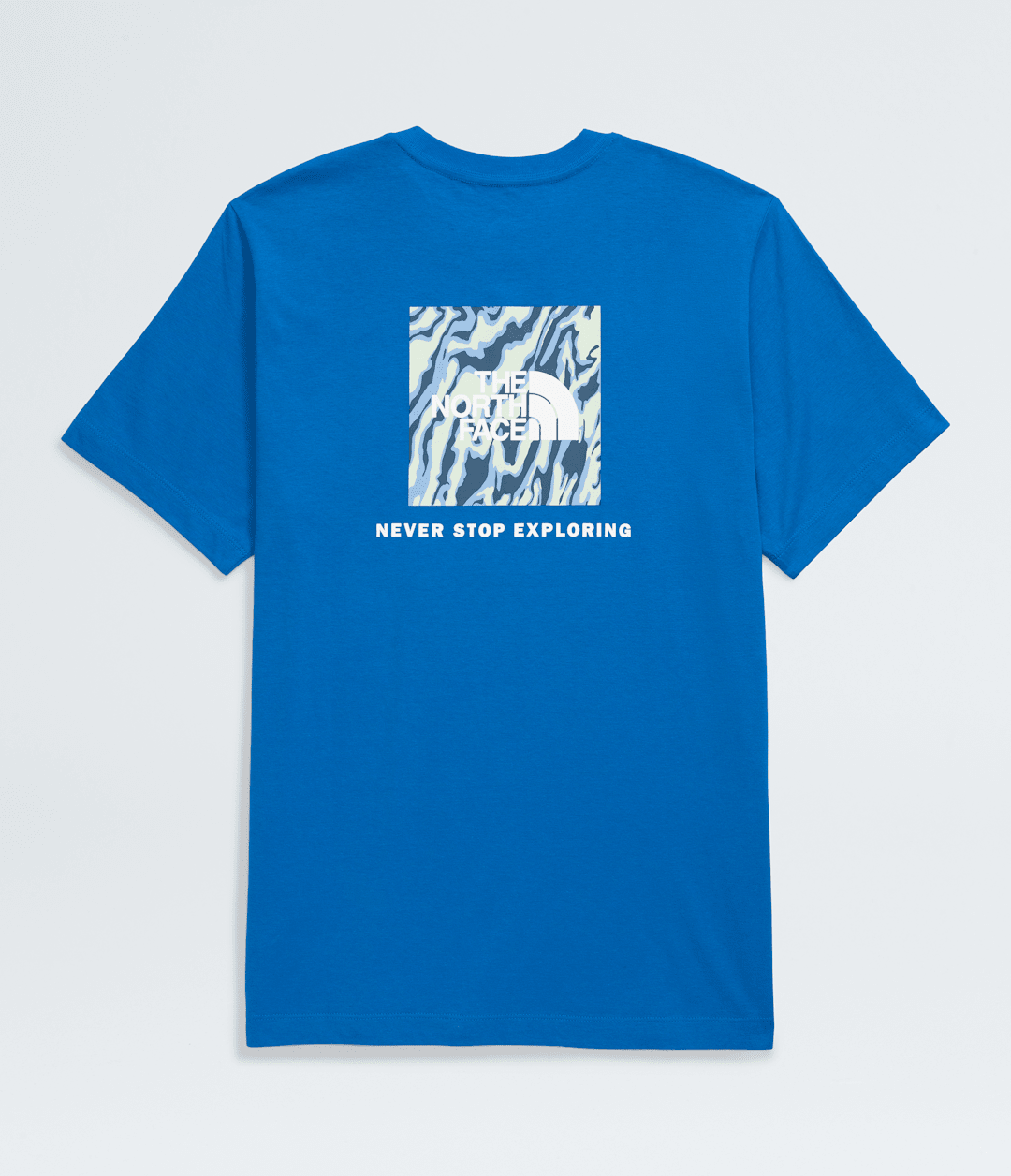 Men’s Short-Sleeve Core Wavy Lines Box NSE Tee Hero Blue