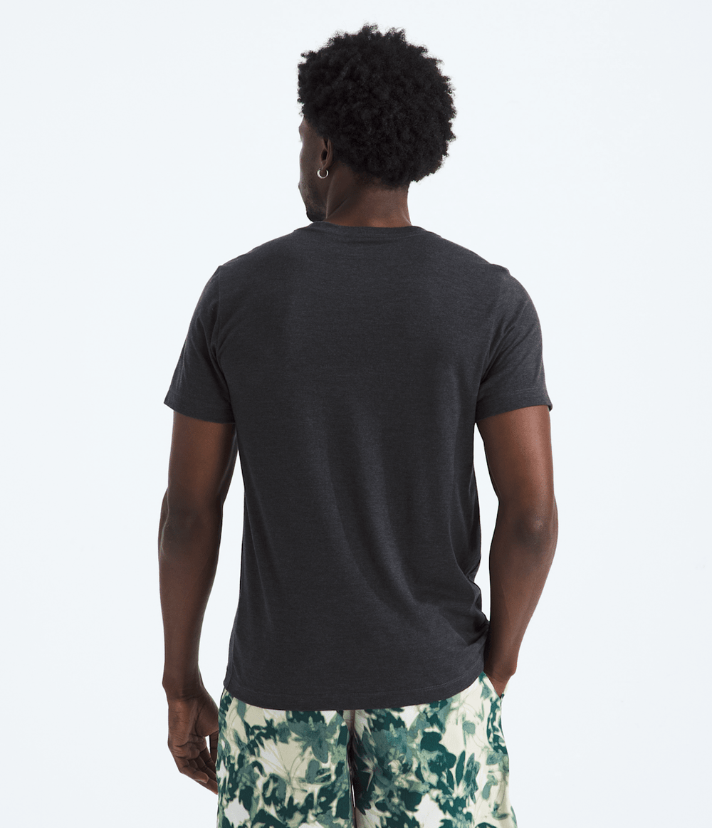 Men’s Short-Sleeve Tri-Blend Tee TNF Dark Grey Heather