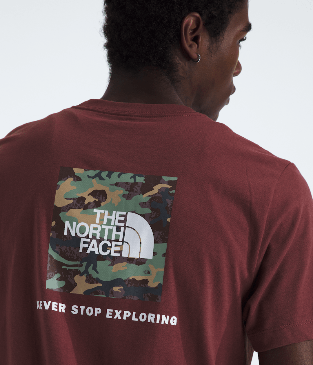 Men’s Evolution Box Camo Fill Short-Sleeve Tee—Graphic Sumac