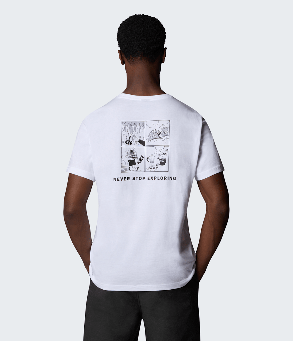 TNF X Bialetti Men's Short-Sleeve Tee TNF White