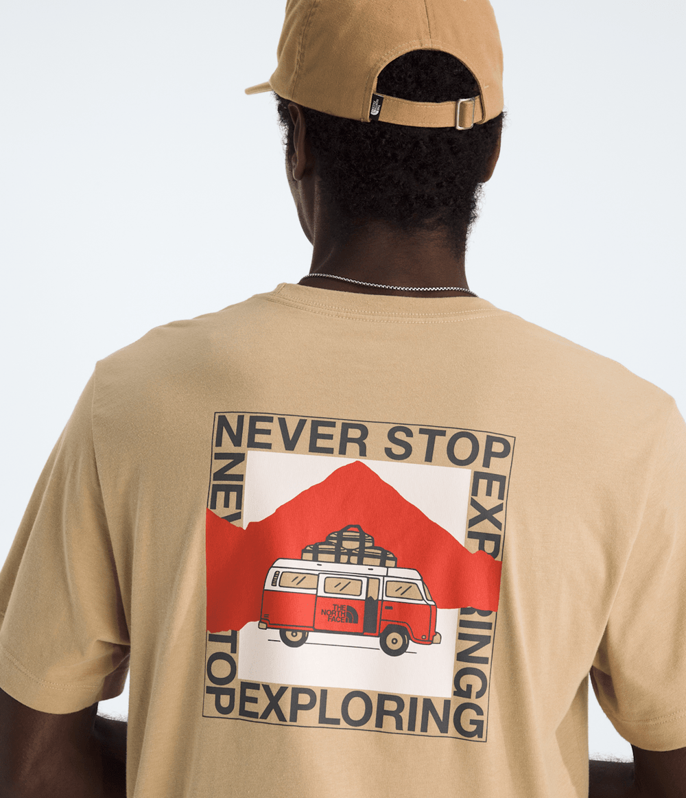 Men’s Escape The City Regular Short-Sleeve Tee Khaki Stone