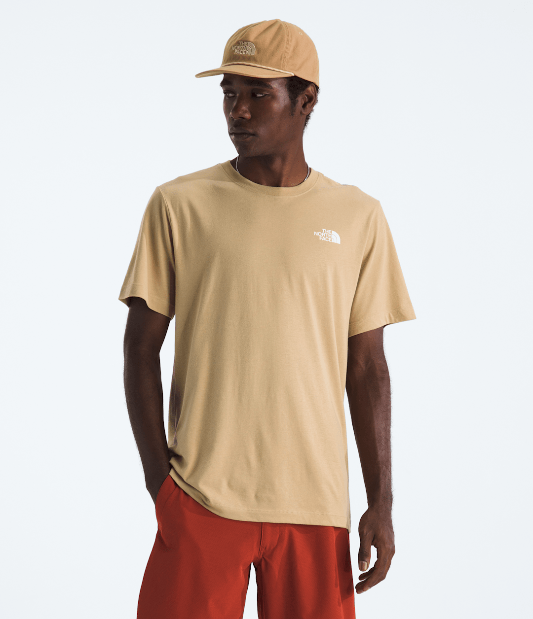 Men’s Escape The City Regular Short-Sleeve Tee Khaki Stone
