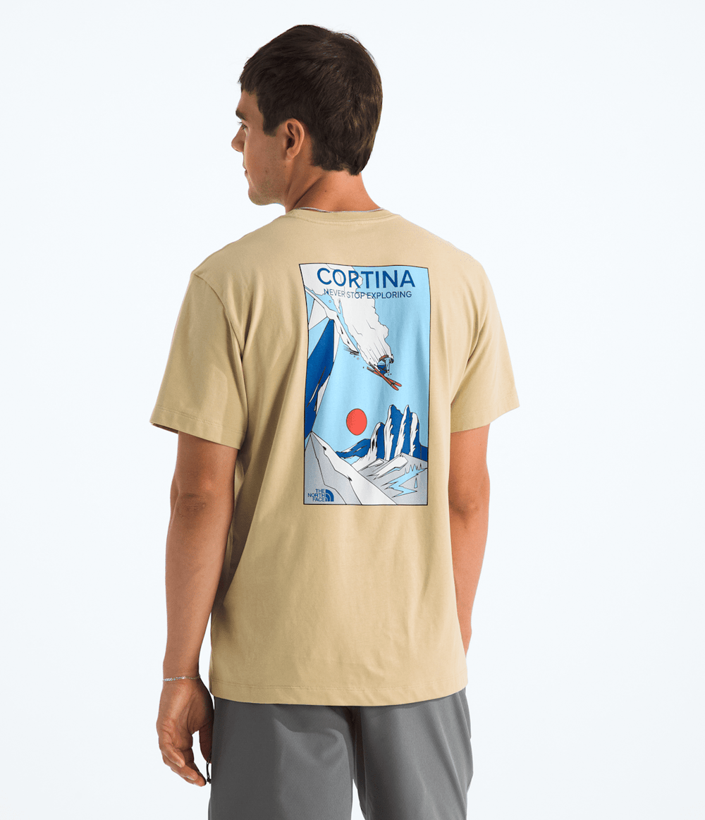 Men’s Mountain Celebration Regular Short-Sleeve Tee—Graphic Khaki Stone