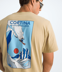 Men’s Mountain Celebration Regular Short-Sleeve Tee—Graphic Khaki Stone
