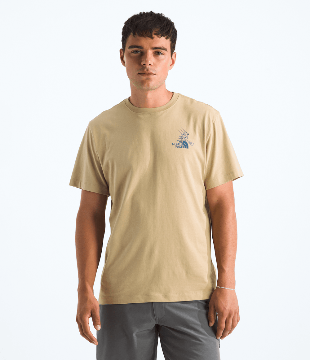 Men’s Mountain Celebration Regular Short-Sleeve Tee—Graphic Khaki Stone