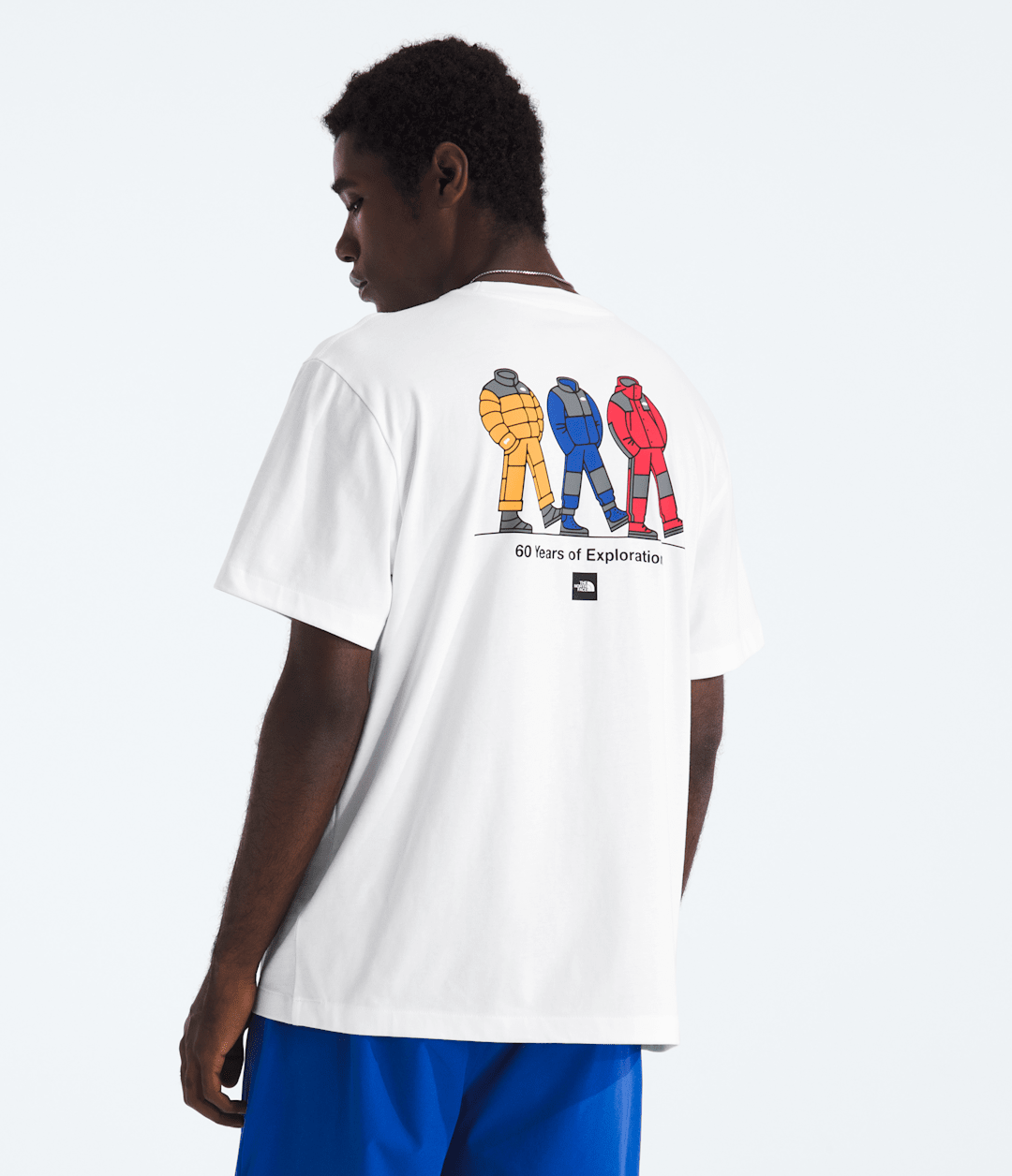 Men’s TNF™ Celebration Relaxed Short-Sleeve Tee—Graphic TNF White