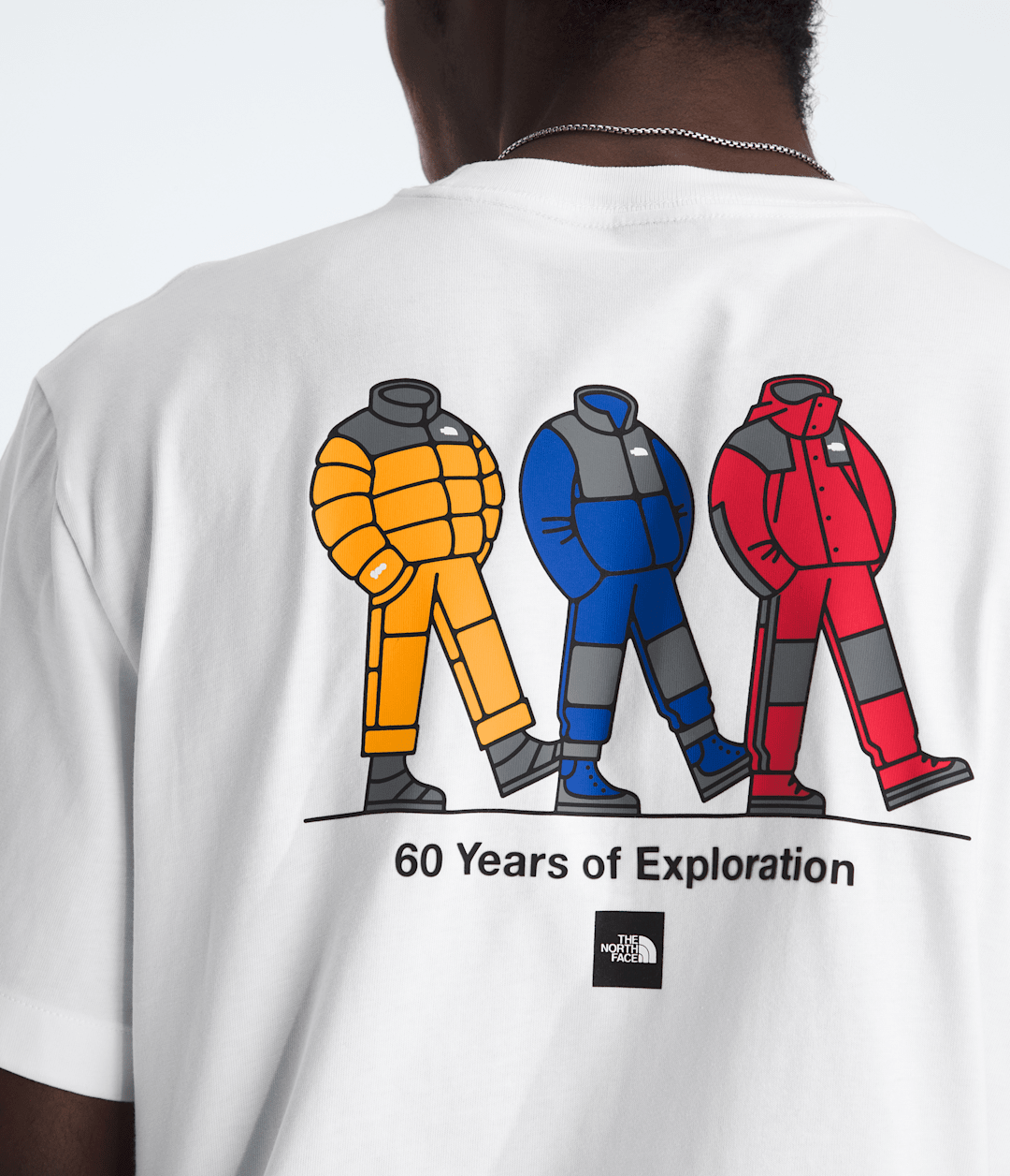 Men’s TNF™ Celebration Relaxed Short-Sleeve Tee—Graphic TNF White