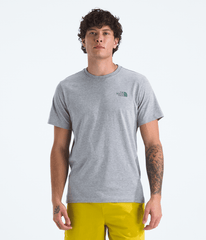 Men's Short Sleeve Core Celebration Box NSE Tee TNF Pale Grey Heather