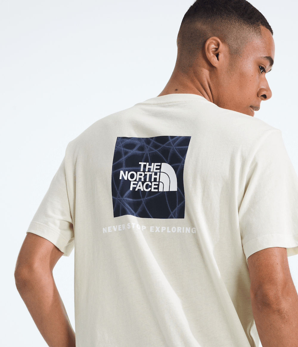 Men’s Evolution Sun Halos Box NSE Short-Sleeve Tee—Graphic White Dune