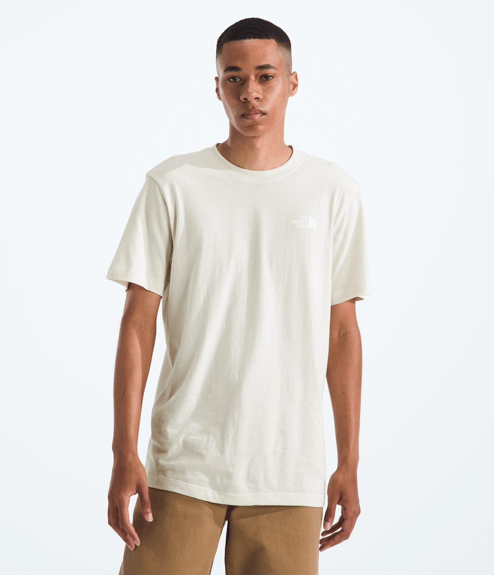 Men’s Evolution Sun Halos Box NSE Short-Sleeve Tee—Graphic White Dune