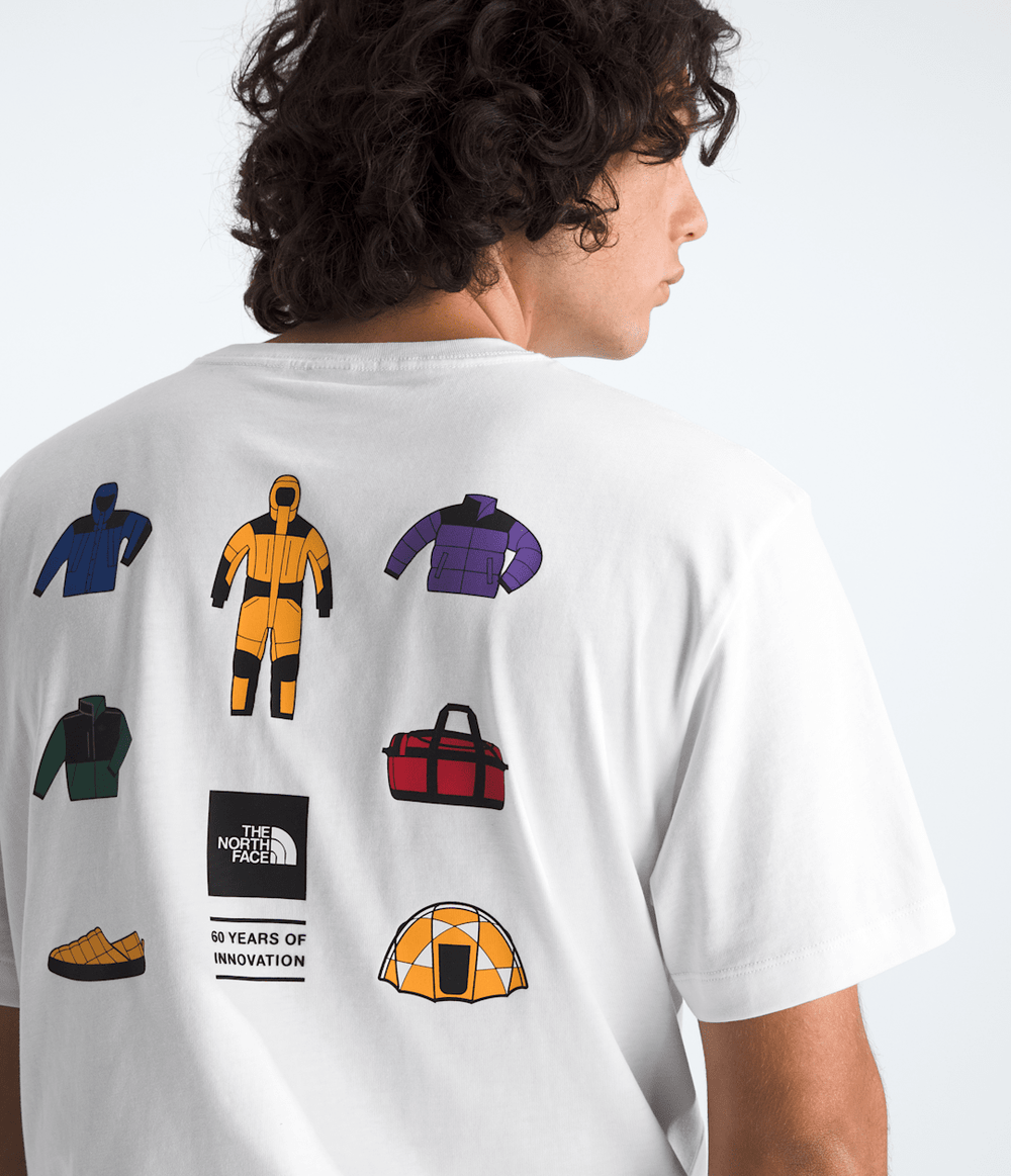Men’s Icon Celebration Regular Short-Sleeve Tee—Graphic TNF White