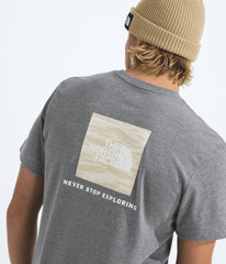 Men’s Evolution Edge Of Light Box NSE Short-Sleeve Tee—Graphic TNF Mid Grey Heather