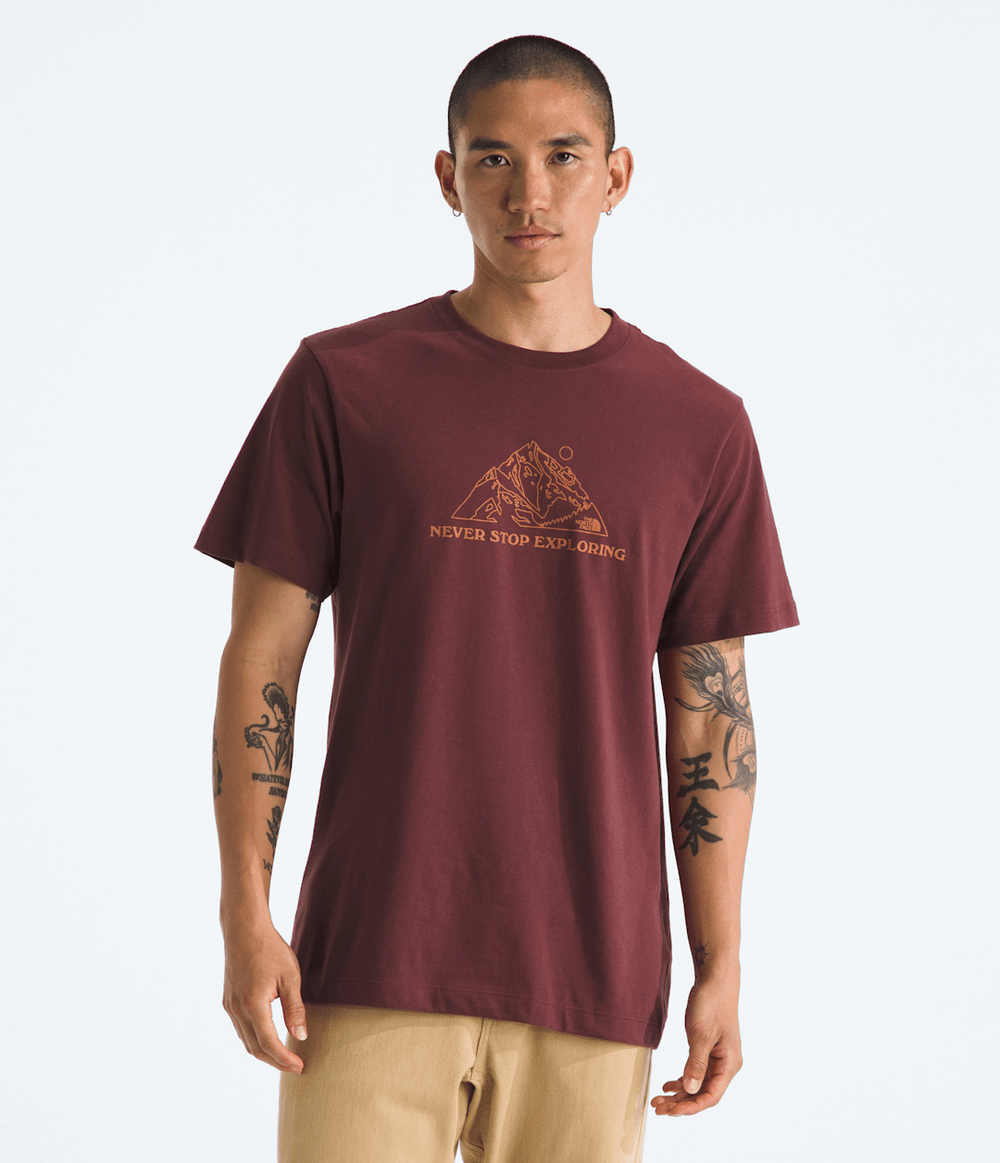 Men’s Evolution Mtn Base Short-Sleeve Tee—Graphic Sumac