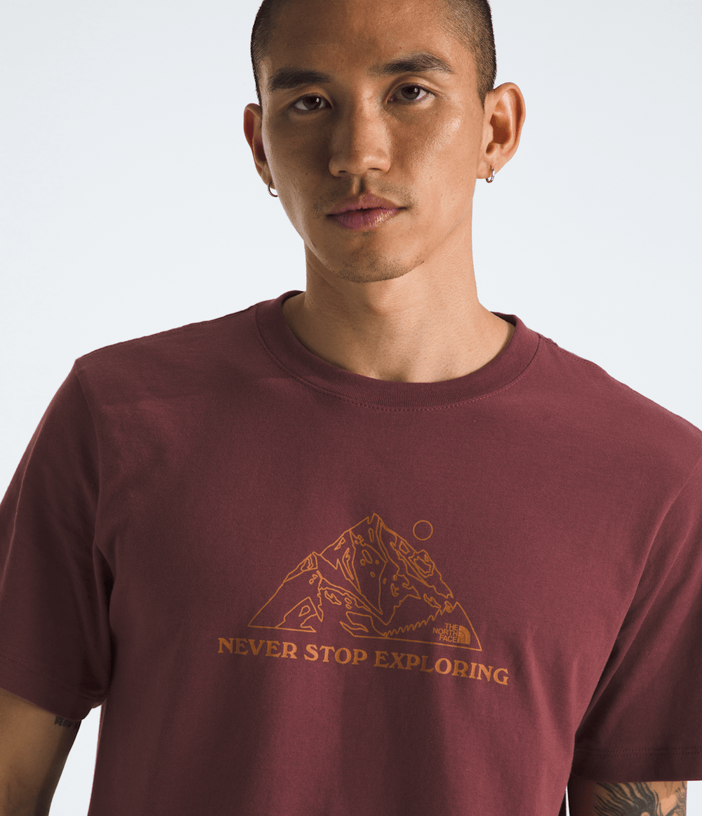 Men’s Evolution Mtn Base Short-Sleeve Tee—Graphic Sumac