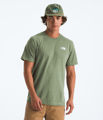 Men’s Evolution Box Toss Fill Short-Sleeve Tee—Graphic Bark Mist