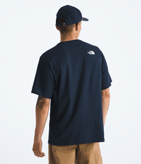 Men's Mountain Logo Relaxed Pocket Tee Summit Navy