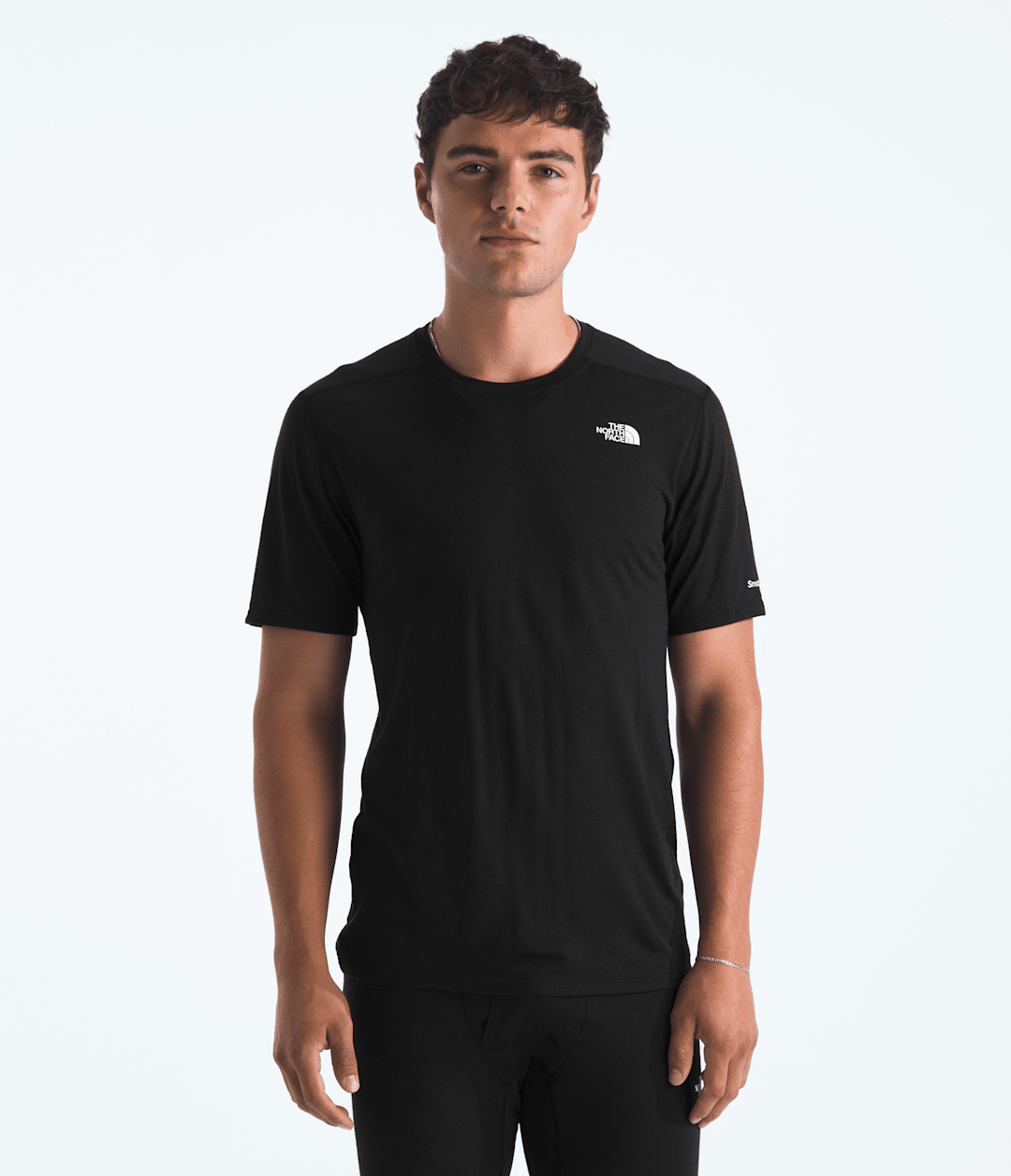 TNF X Smartwool Men’s Merino Blend 150 Short-Sleeve Crew Black