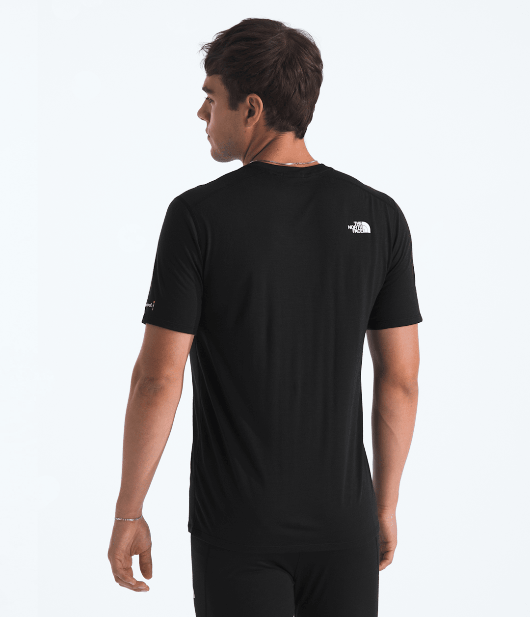 TNF X Smartwool Men’s Merino Blend 150 Short-Sleeve Crew Black