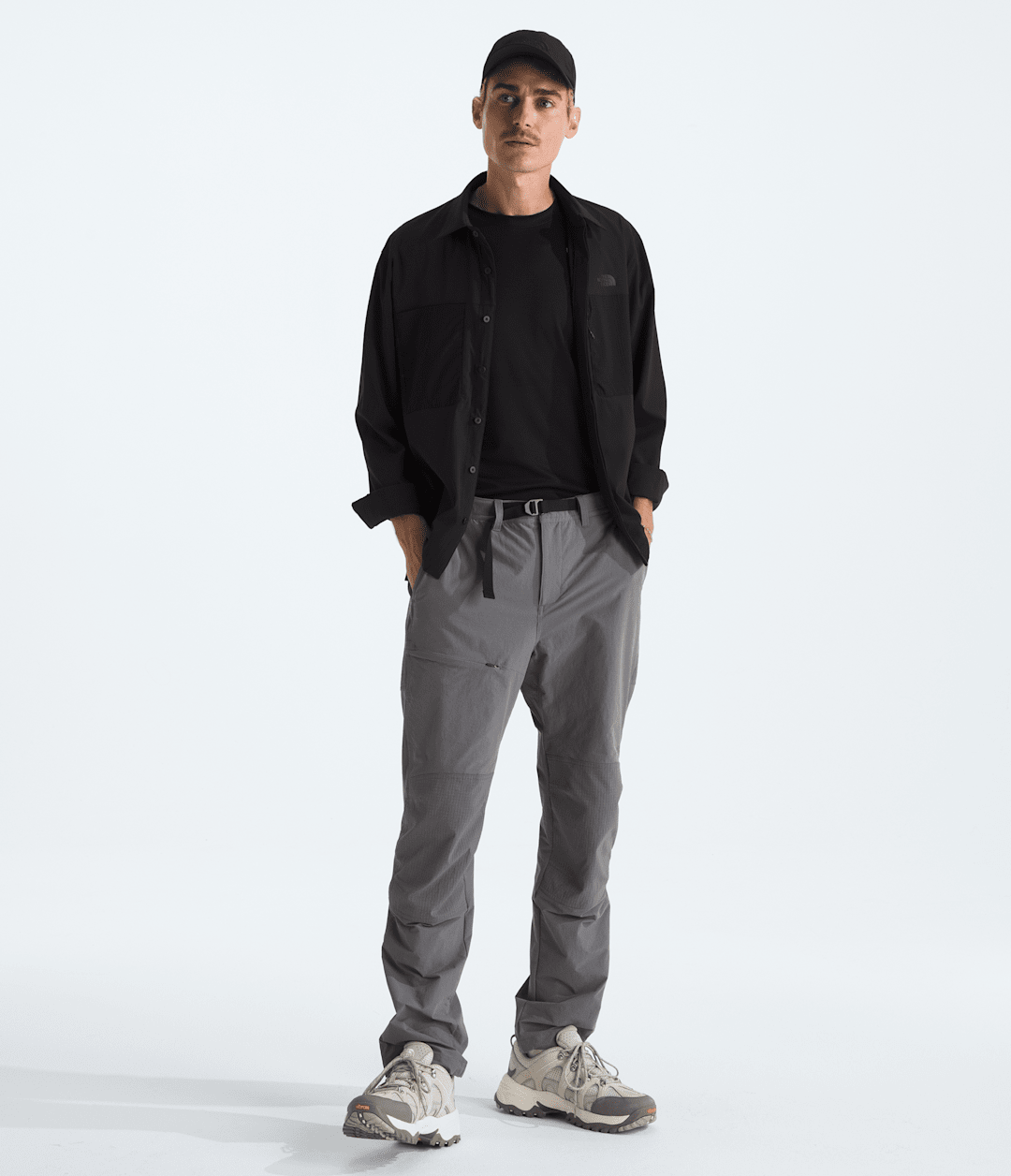 Men’s Long-Sleeve LIGHTRANGE™ Shirt TNF Black