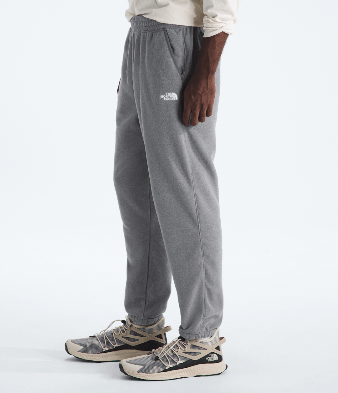 Men’s Glacier Fleece Pants TNF Mid Grey Heather