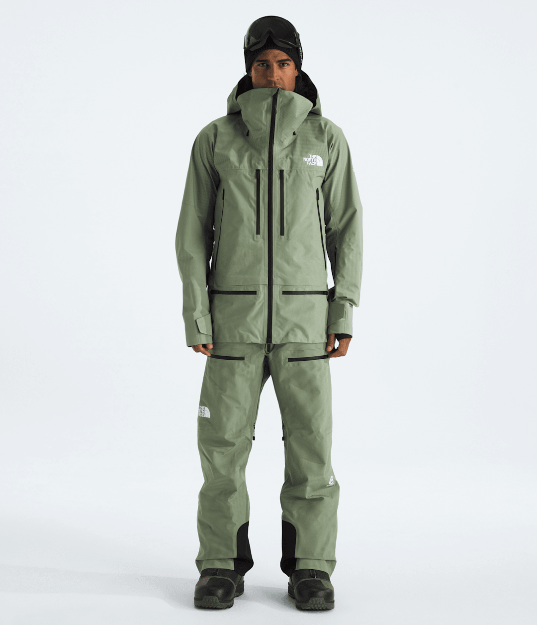 Men’s Summit Series Tsirku GORE-TEX® Pro Bibs Bark Mist/TNF Black