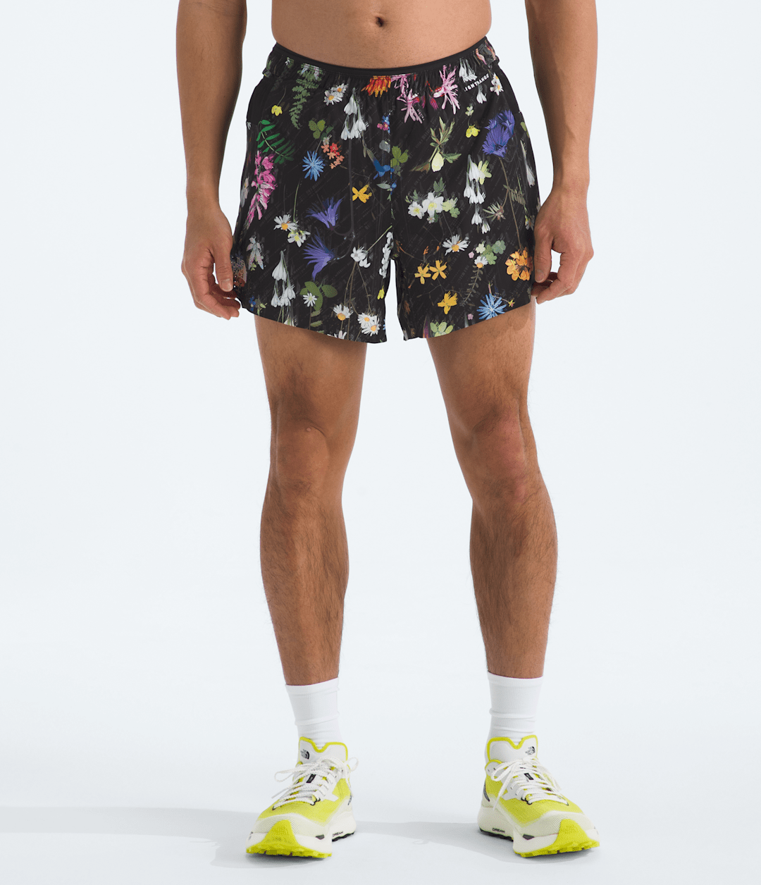 Men’s Summit Series Pacesetter 5'' Shorts—Print TNF Black/Alpine Floral Print