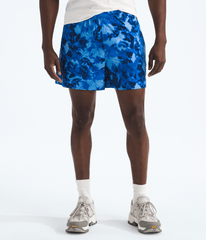 Men’s Class V Pathfinder Pull-On Shorts—5'' Hero Blue Lux Print
