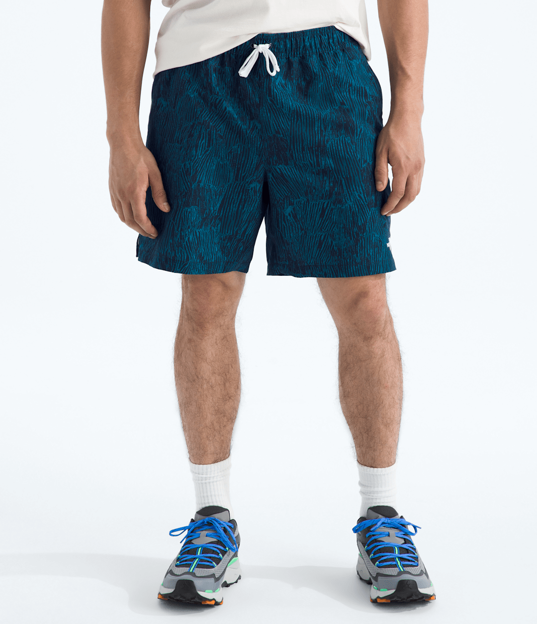 Men’s Action Shorts 2.0—Print Summit Navy Regenerative Ink Print